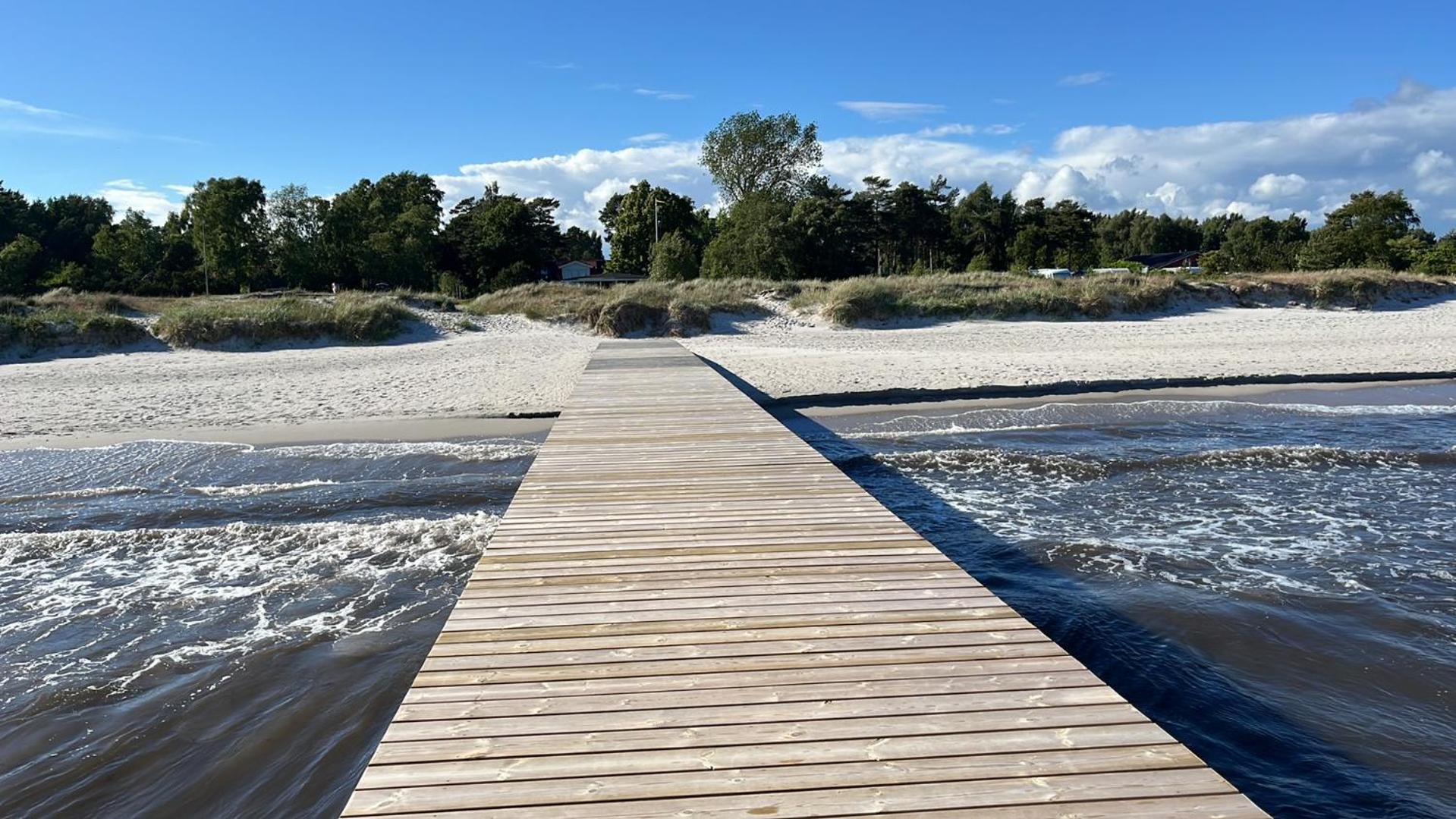 Strandboende Beddinge Strand 外观 照片